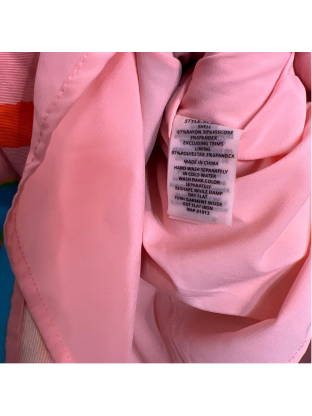 TRACY REESE x ANTHROPOLOGIE Pink Multicolor Mini Fit and Flare Dress Size Small - Picture 9 of 12